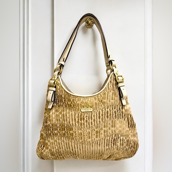 COACH Madison Maggie Gathered Pleated Signature 18886 - Picture 4 of 13